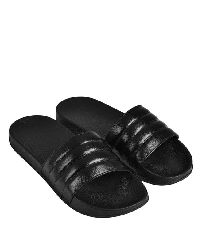 luxoro formello men's orso slide black sandals