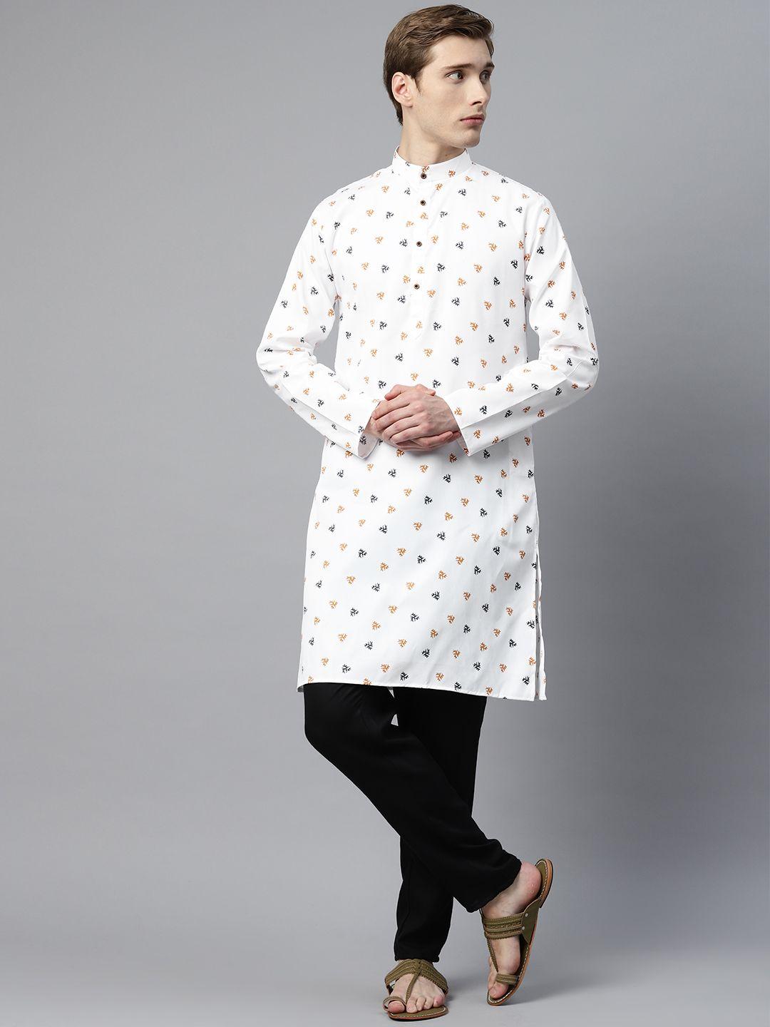 luxrio abstract printed kurta