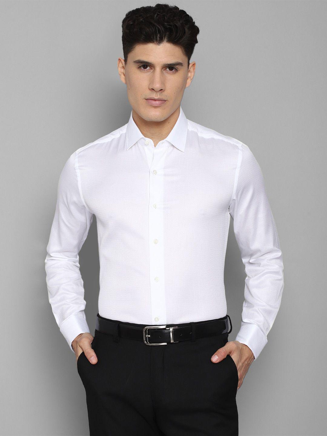 luxure by louis philippe men slim fit formal shirt