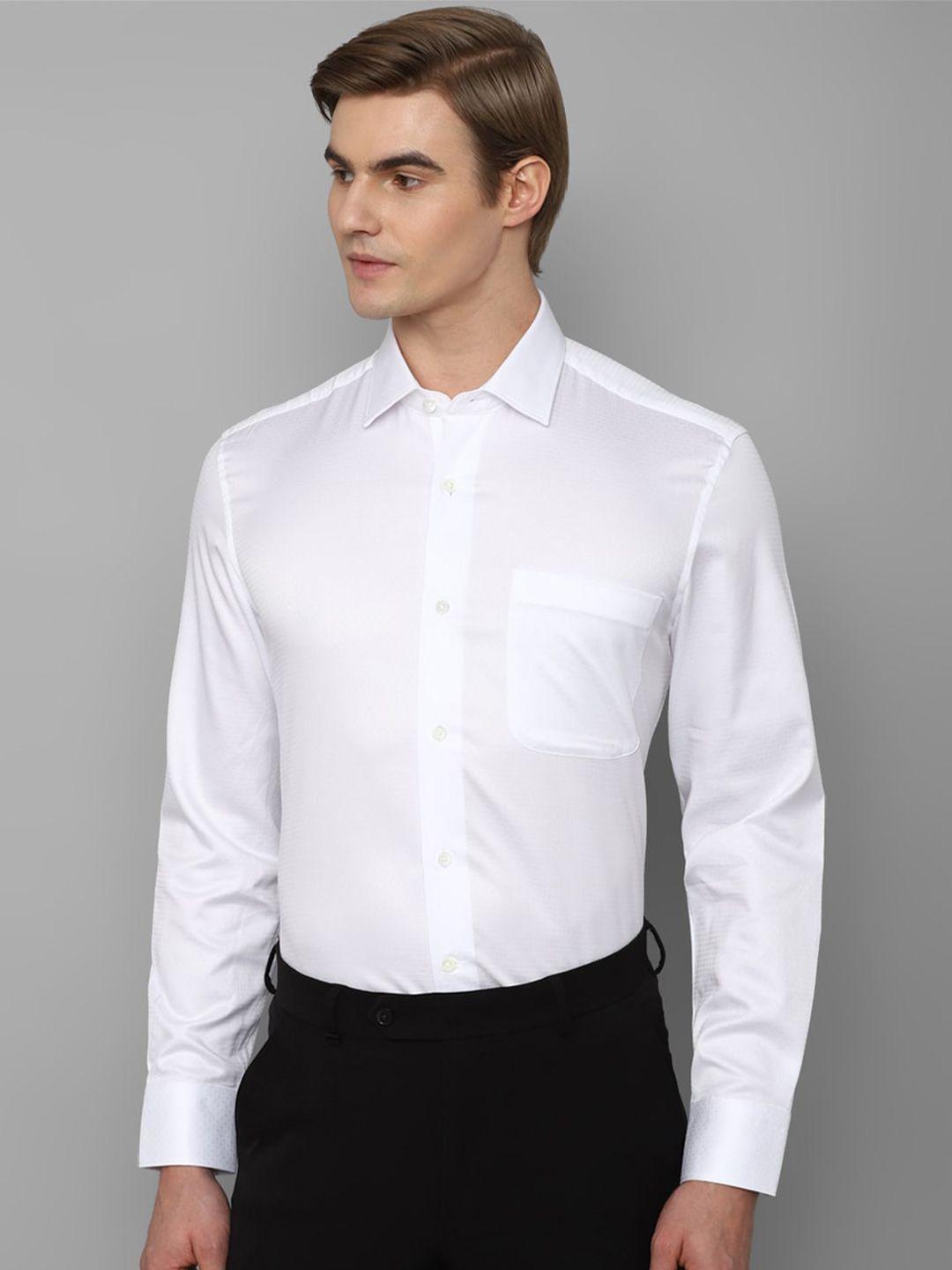 luxure by louis philippe slim fit formal shirt