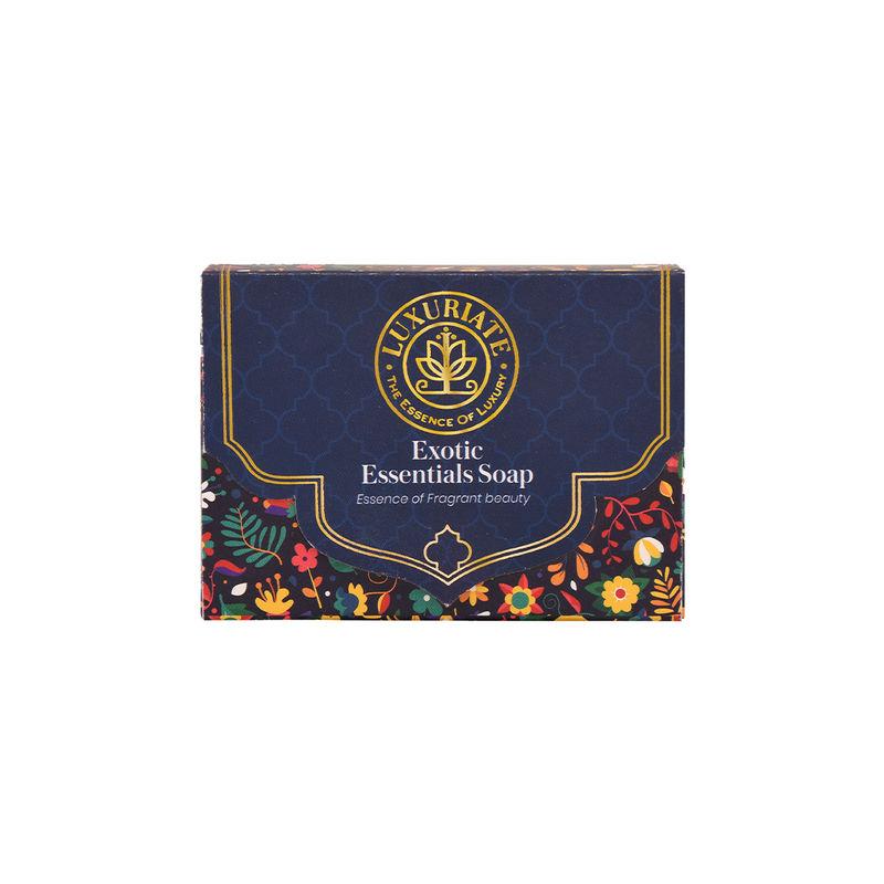 luxuriate exotic essentials essense of fragrant beauty soap bar for men and women