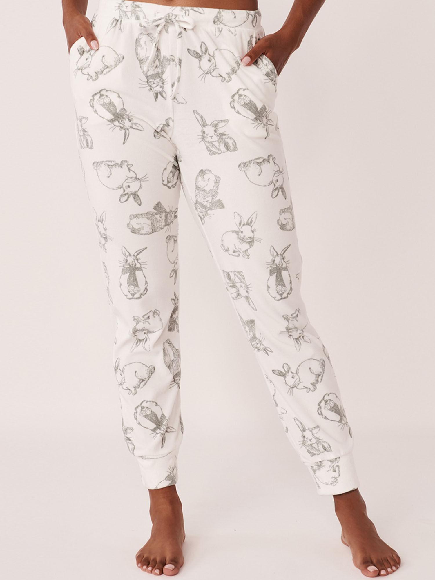 luxury velour pyjama pants