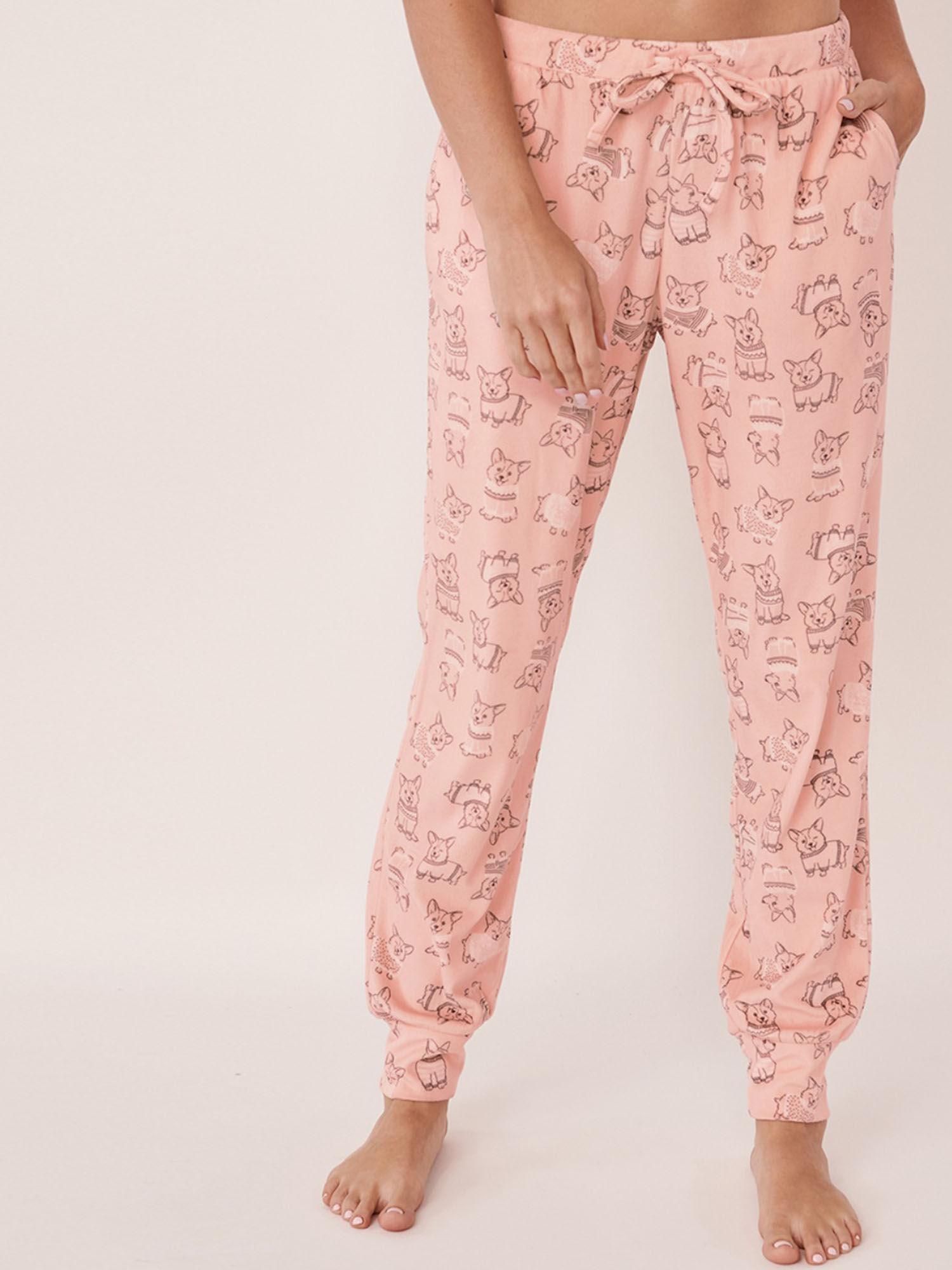 luxury velour pyjama pants