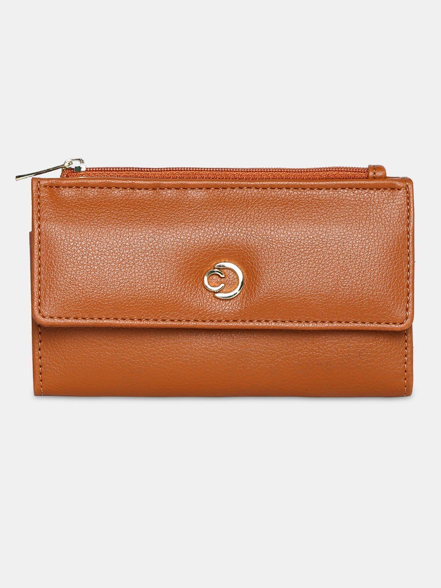 luzia small wallet tan