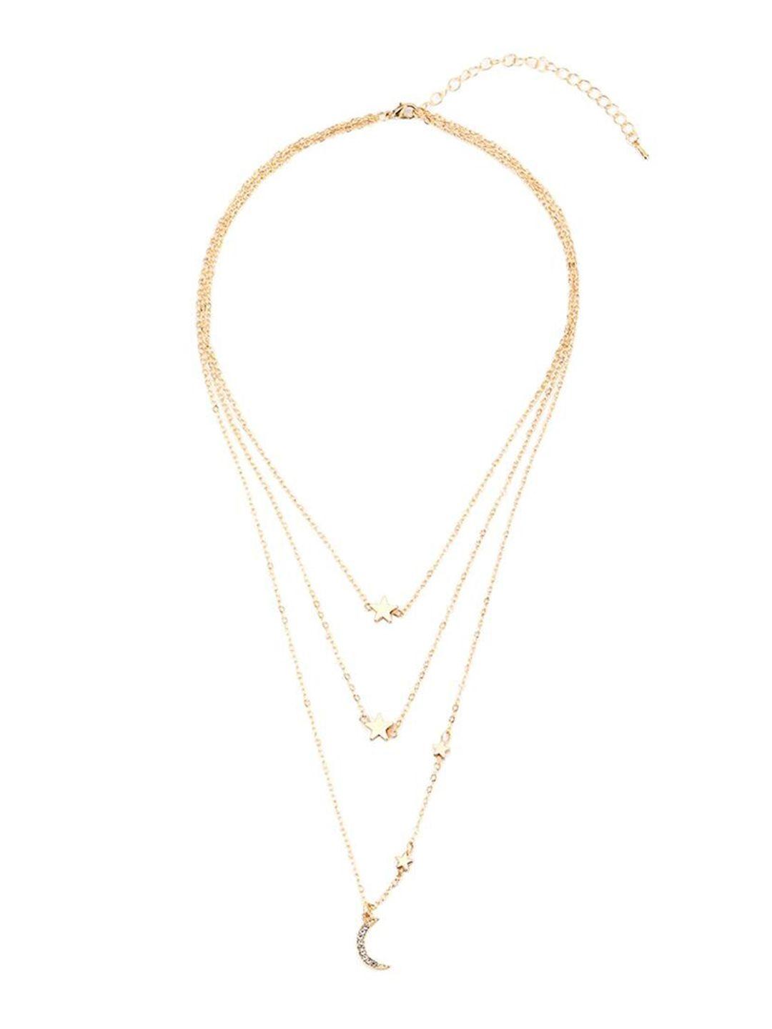 lyla gold-plated layered necklace