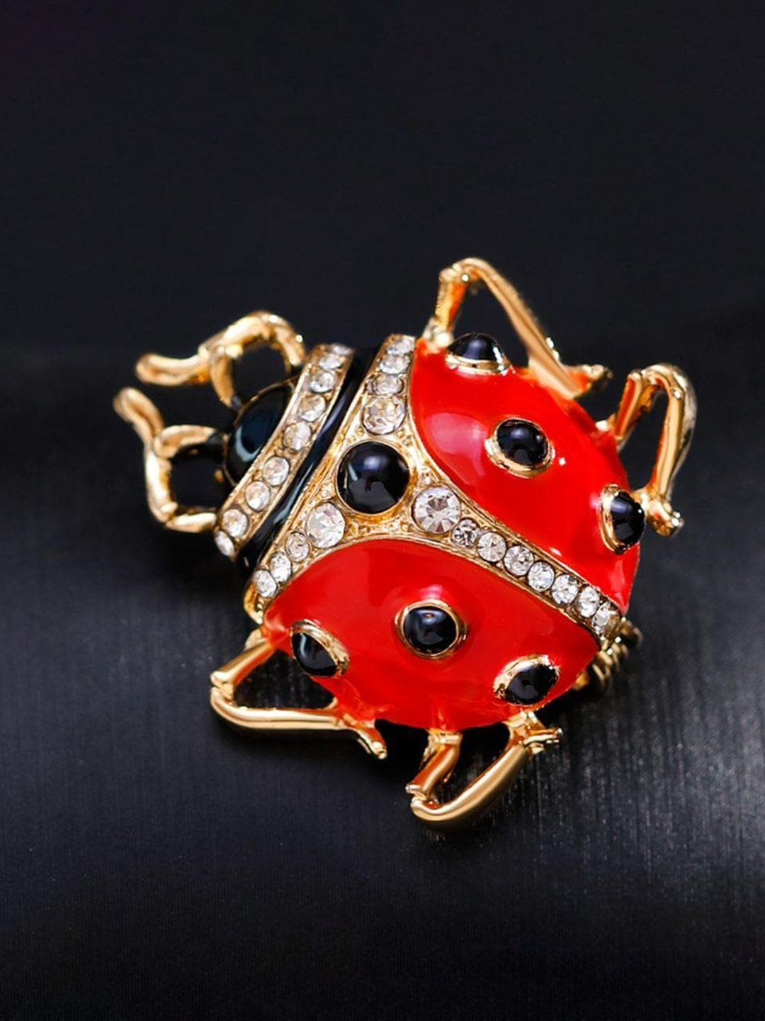 lyla women insect-charm minimal brooch