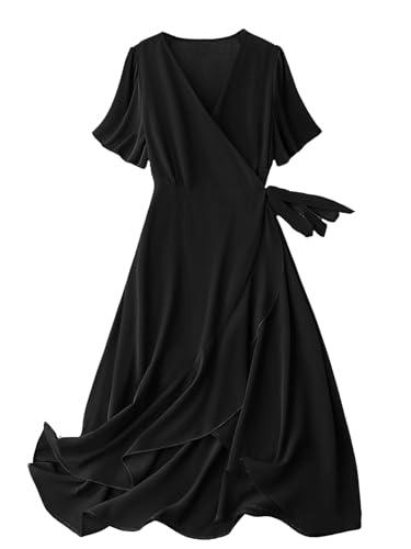 lymio dresses for women || western dresses for women || dress for women || dresses (695-698) (2xl, black)