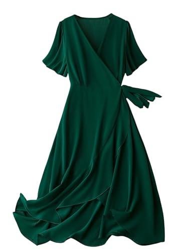 lymio dresses for women || western dresses for women || dress for women || dresses (695-698) (xl, green)