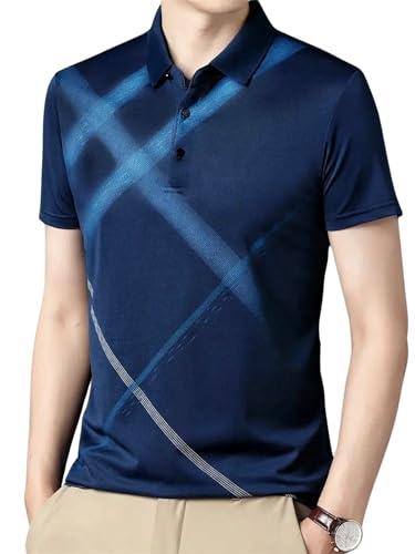 lymio men t-shirt || t-shirt for men || polo t shirt || t-shirt (polo-22-25) (l, blue)