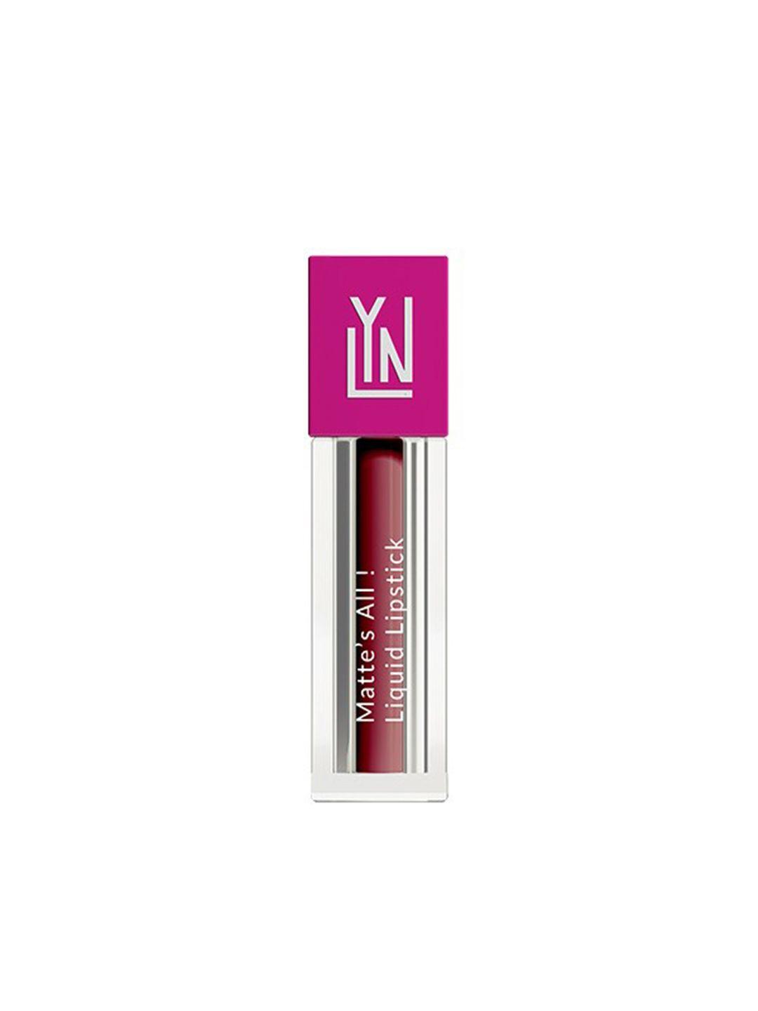 lyn live your now matte liquid lipstick-good mauve 1ml
