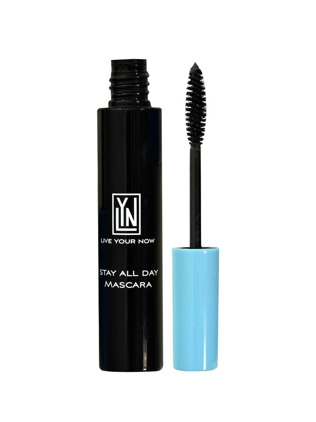 lyn live your now stay all day long lasting mascara 6.5ml - black