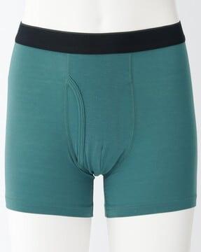 lyocell stretch front-open boxer briefs