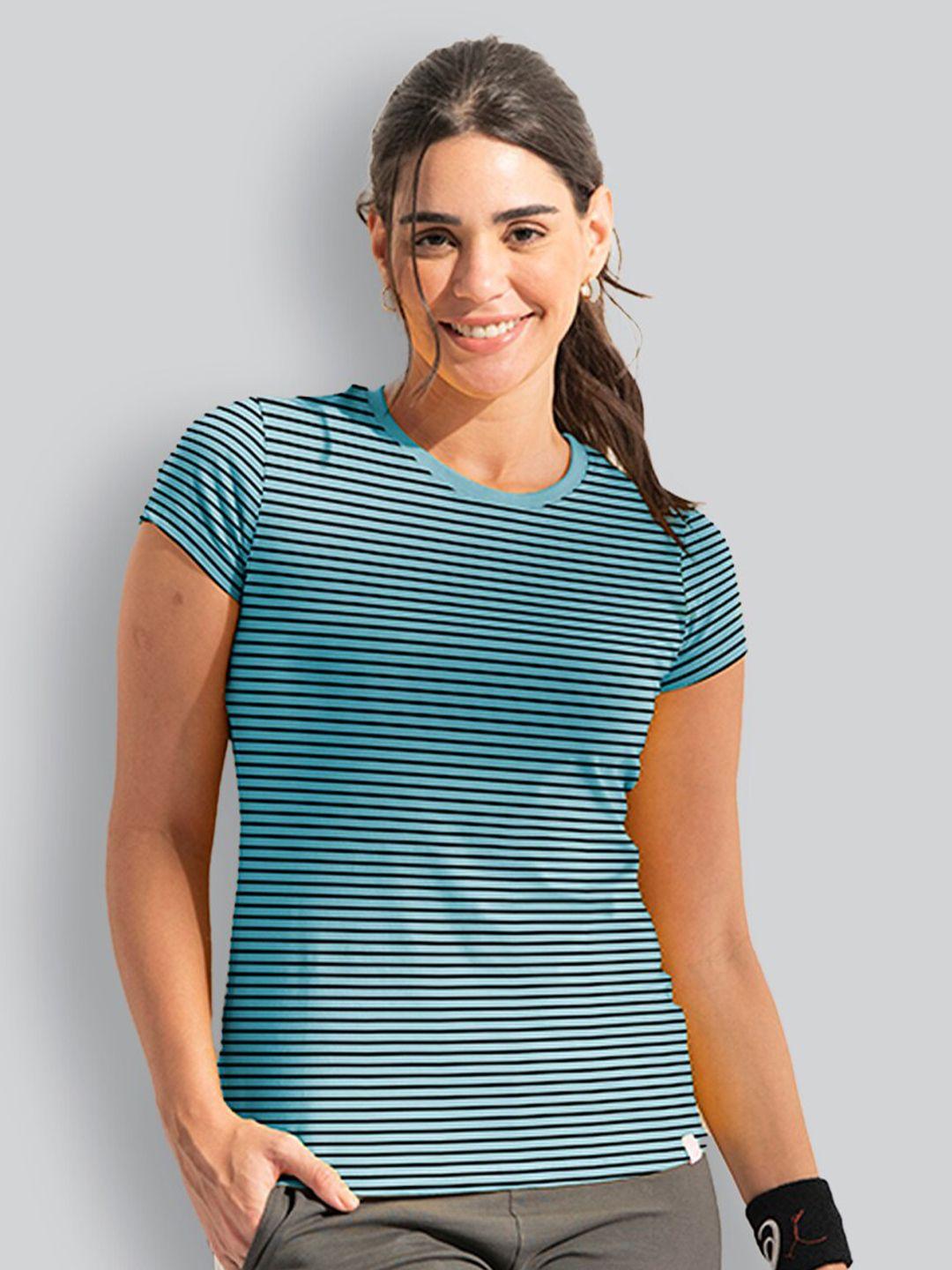 lyra striped anti odour cotton t-shirt