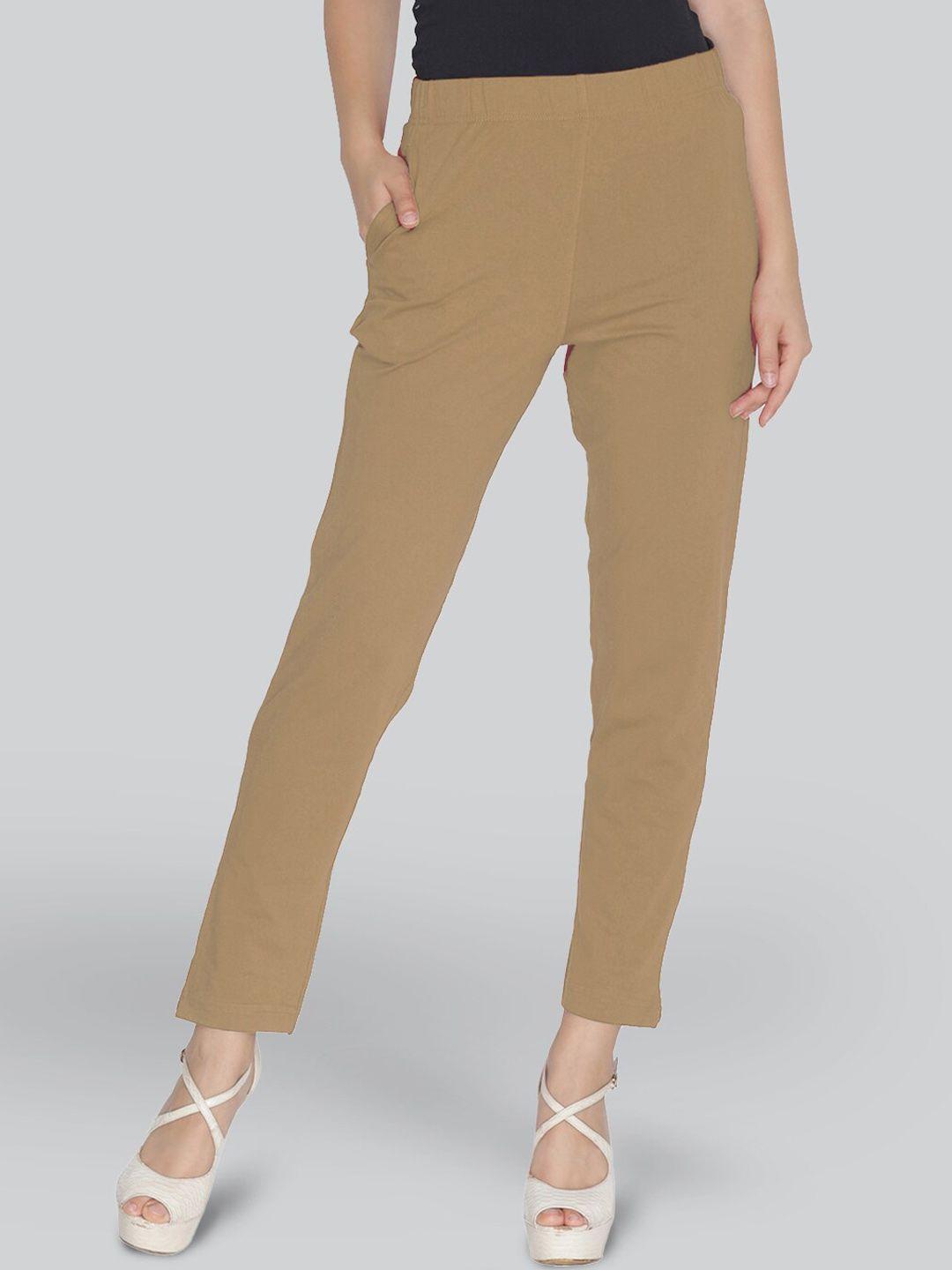 lyra women original cotton cropped trousers