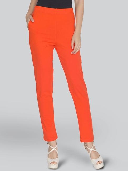 lyra coral cotton ankle length pants