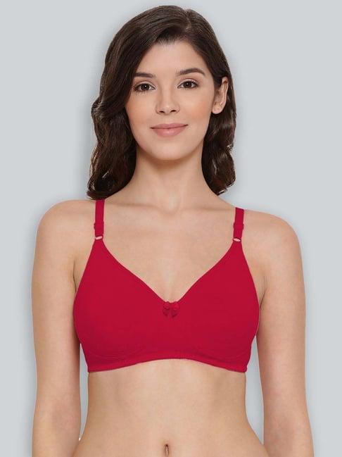 lyra fuchsia cotton everyday bra