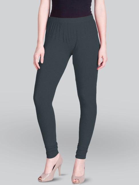 lyra grey cotton full length leggings