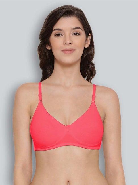 lyra peach cotton t-shirt bra