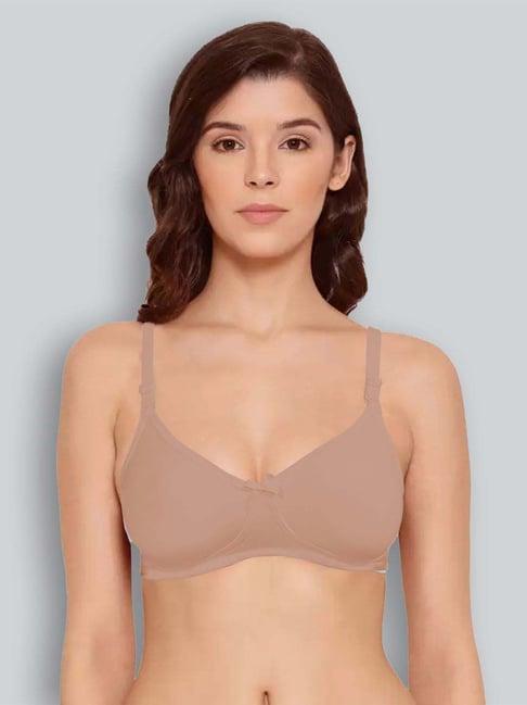 lyra tan cotton everyday bra