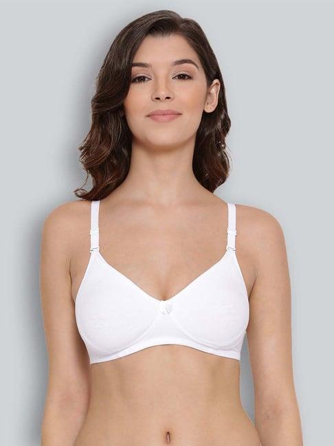 lyra white cotton t-shirt bra