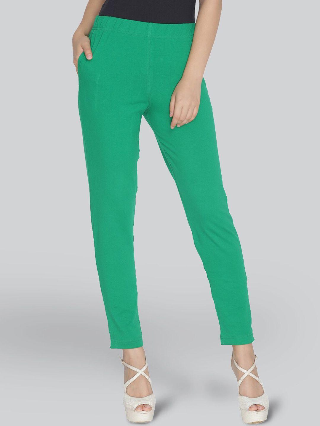 lyra women original mid-rise plain trousers