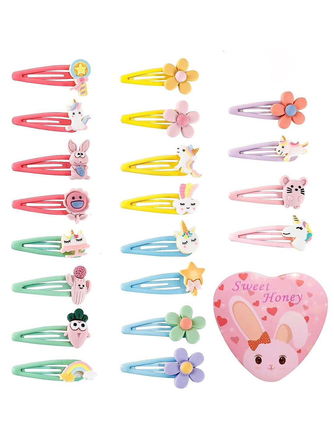 lytix girls set of 20 tic tac hair clip