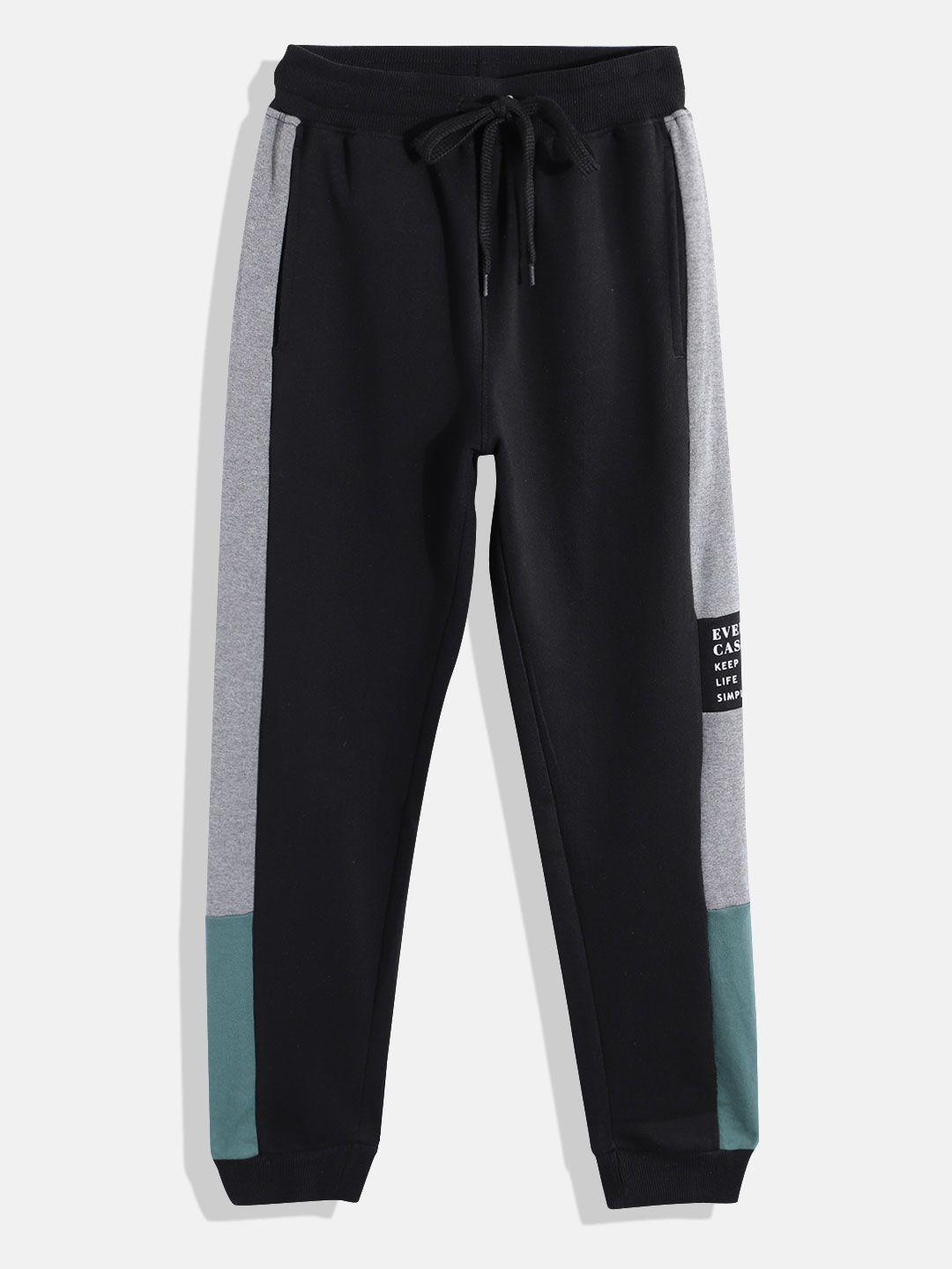 m&h juniors boys joggers with side panel detail