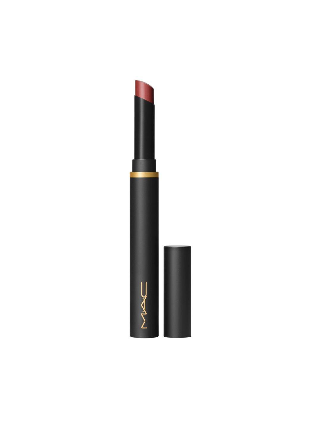 m.a.c powder kiss velvet blur slim lightweight lipstick 2 g - spice world