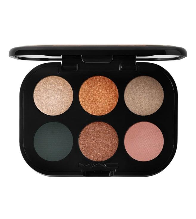 m.a.c connect in colour 6-pan eyeshadow palette bronze influence - 6.2 gm