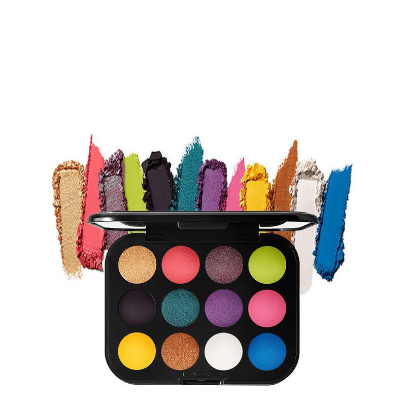 m.a.c connect in colour eye shadow palette x12