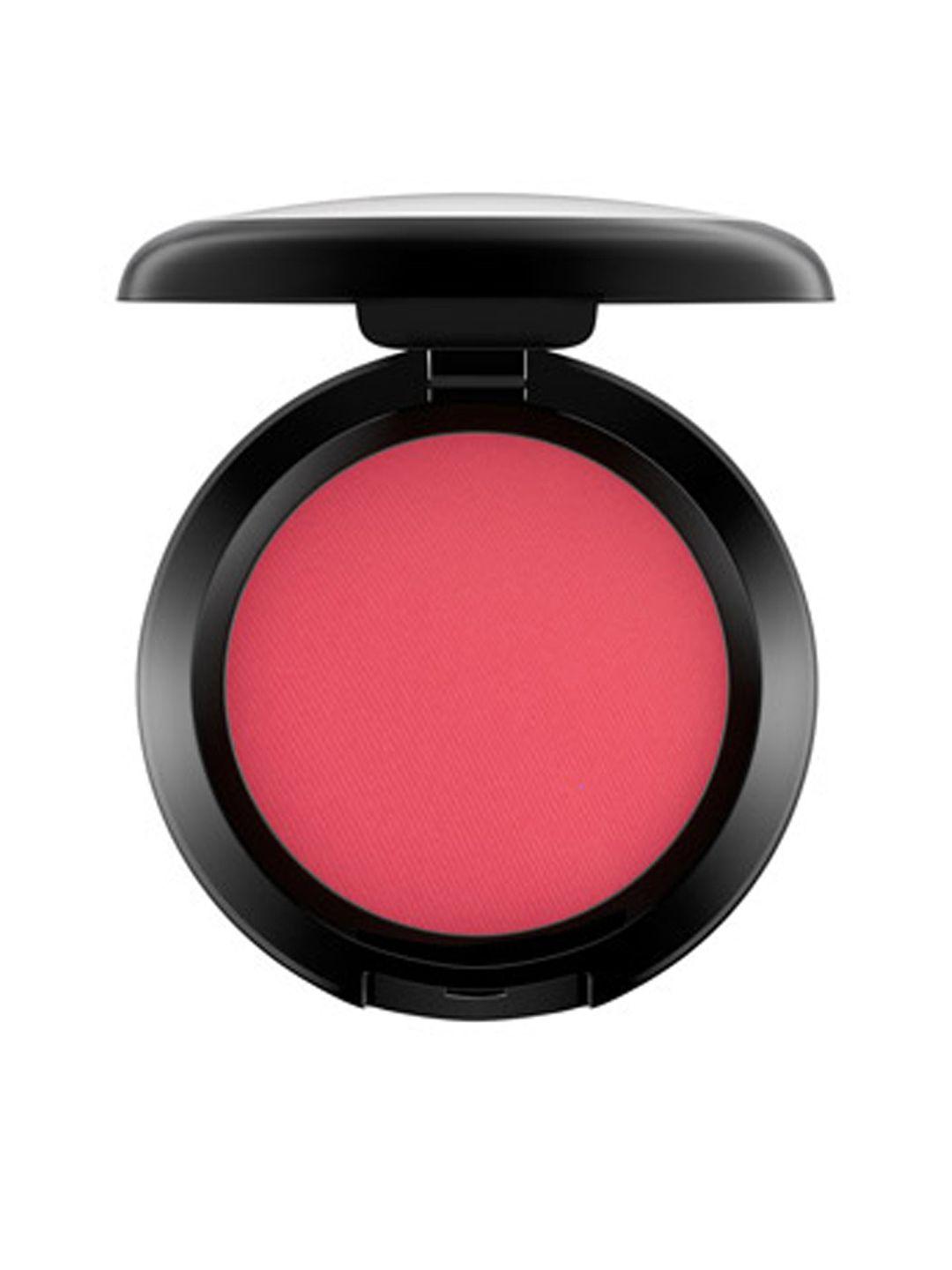 m.a.c matte powder blush - frankly scarlet 6g