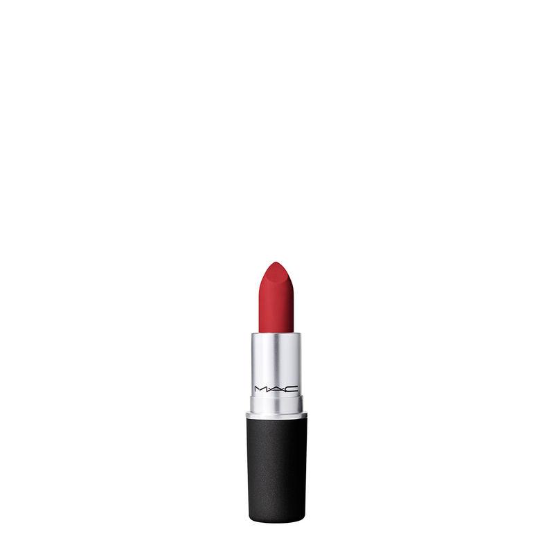 m.a.c ruby's crew: powder kiss lipstick - ruby new