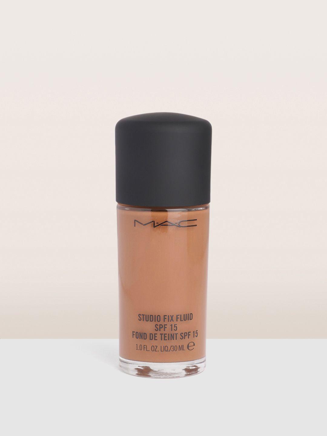 m.a.c studio fix fluid spf15 liquid buildable full matte foundation 30 ml - nc55