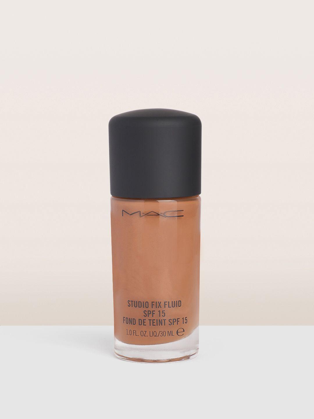 m.a.c studio fix fluid spf15 liquid buildable full matte foundation 30 ml - nw46