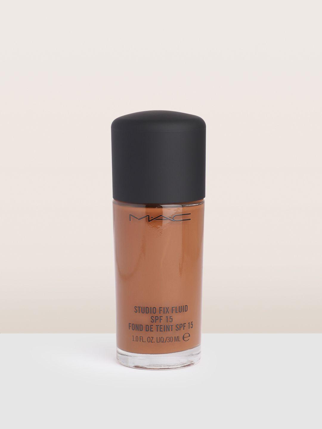 m.a.c studio fix fluid spf15 liquid buildable full matte foundation 30 ml - nw48