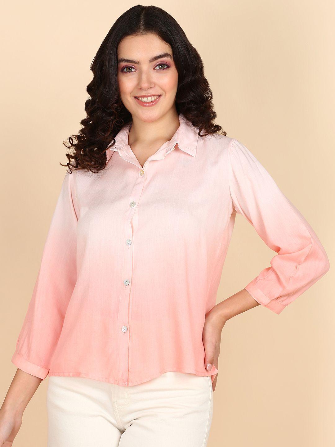 maaesa women relaxed opaque casual shirt