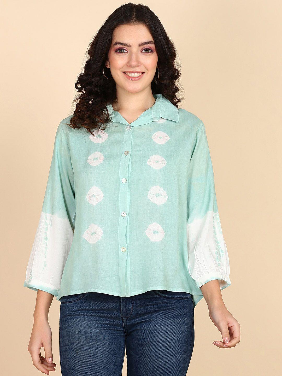 maaesa women relaxed opaque casual shirt