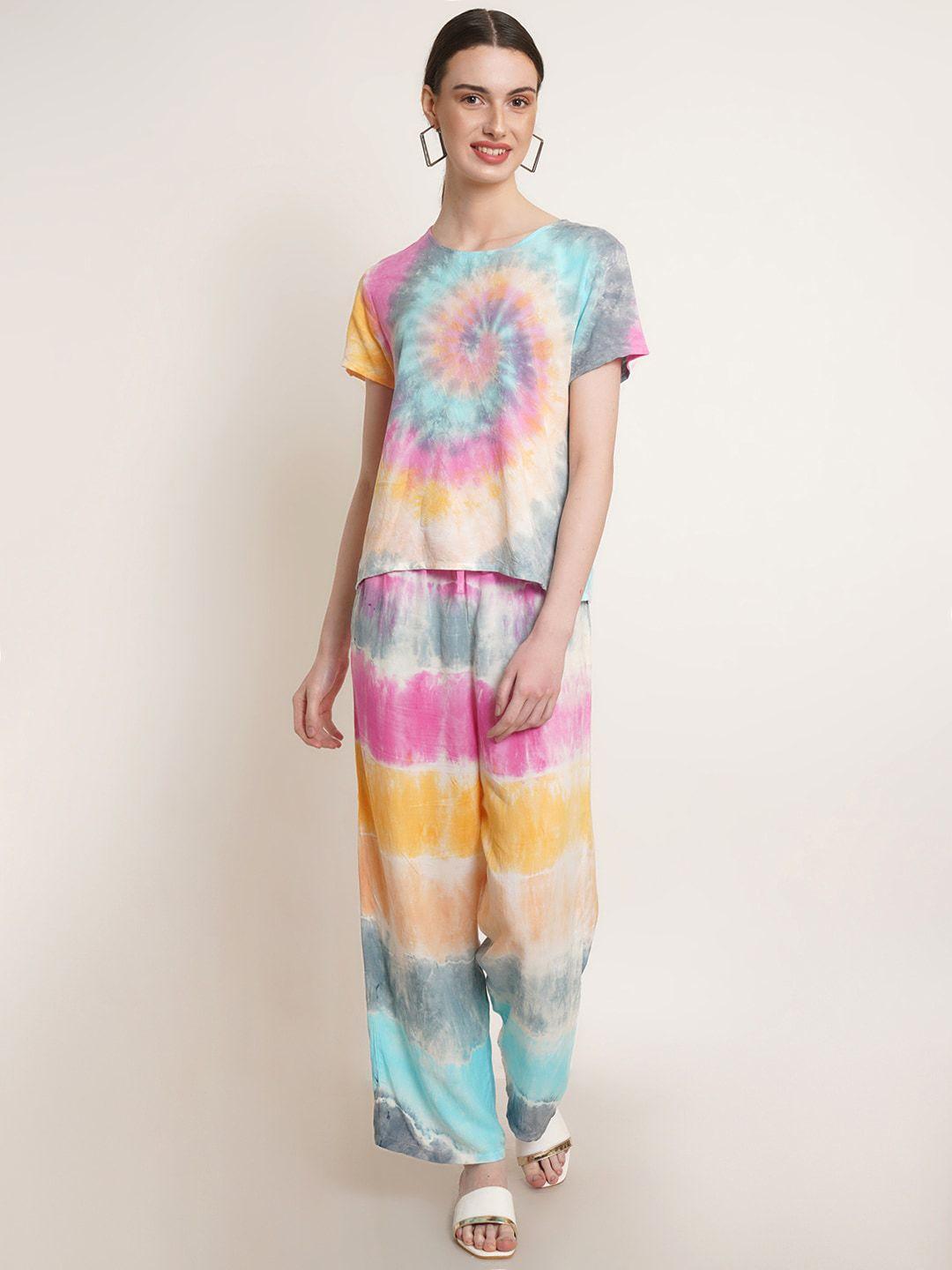 maaesa women tie & dye co-ords