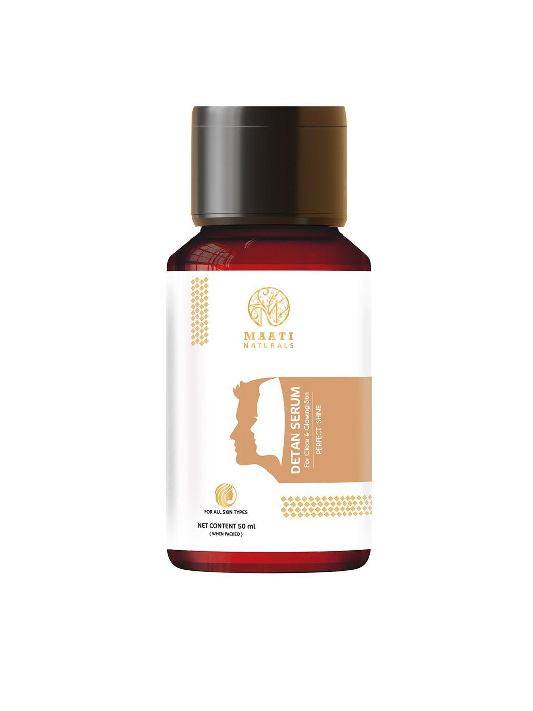 maatinaturals detan serum for clear & glowing skin-50 ml