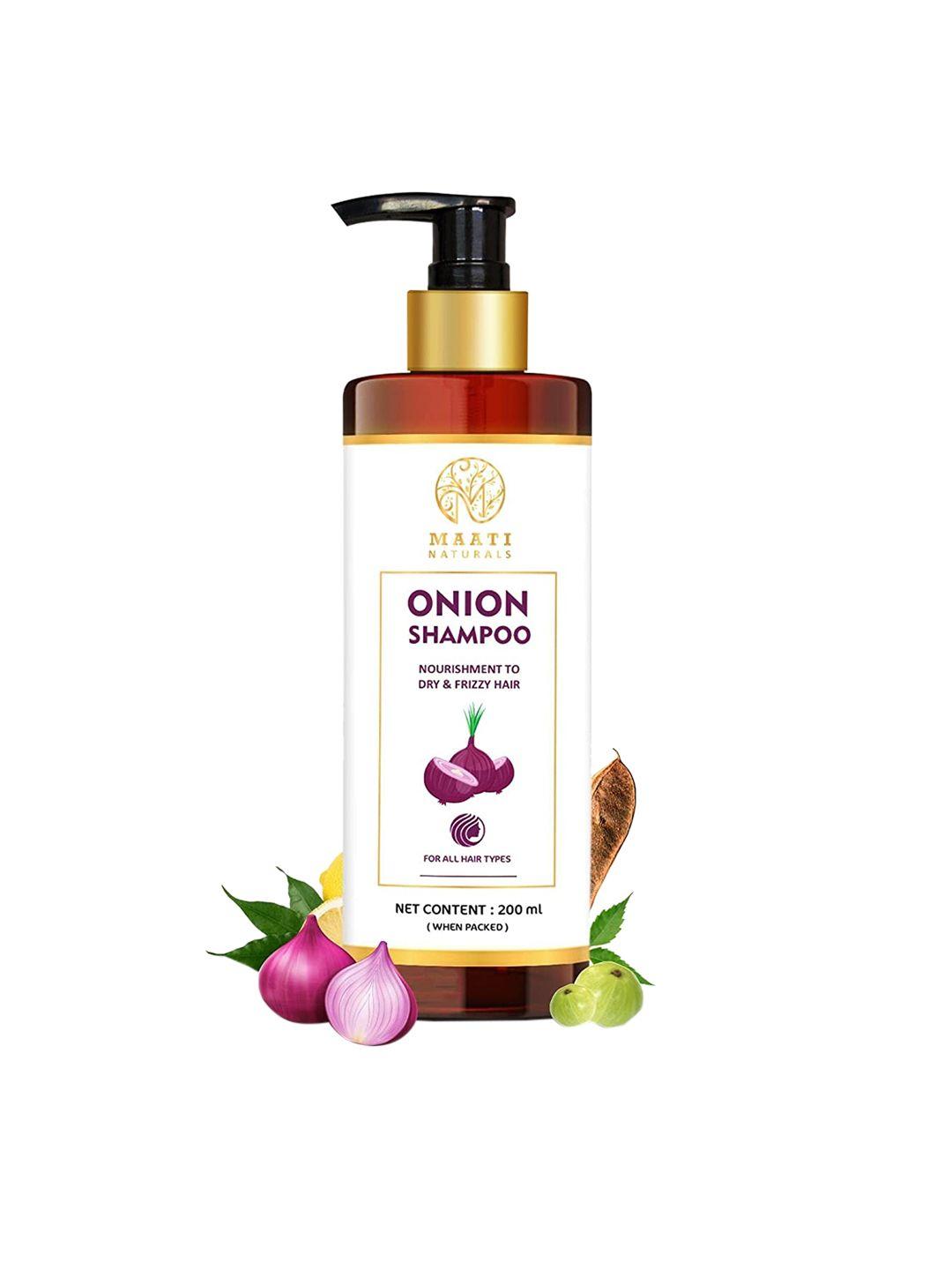 maatinaturals white onion shampoo