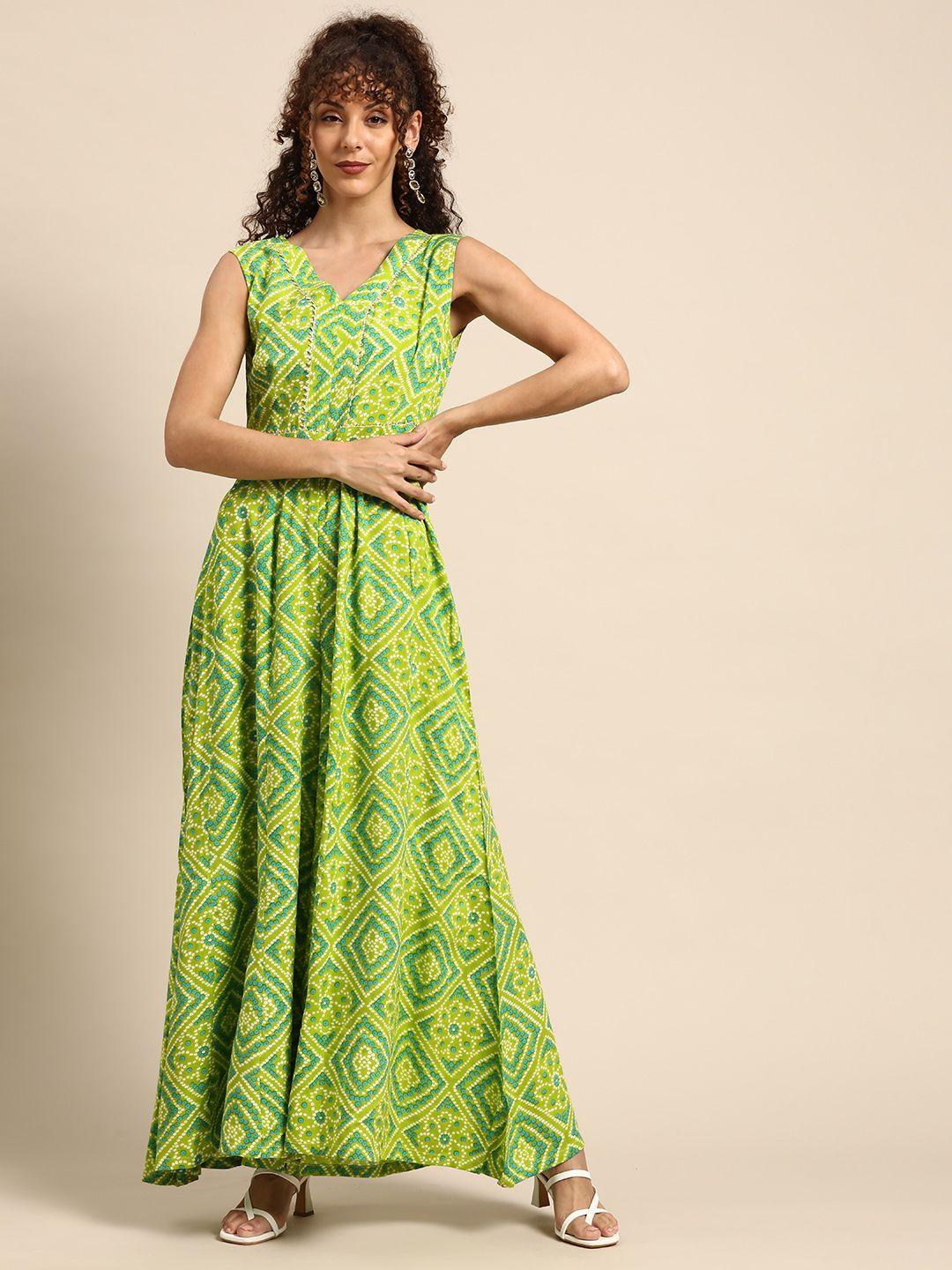 mabish by sonal jain bandhani printed embellished culotte jumpsuit