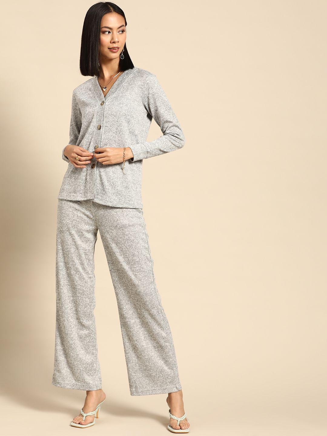 mabish by sonal jain women sweatshirt with trousers