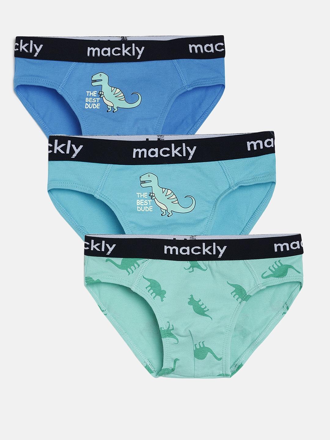 mackly boys pack of 3 briefs mb-15