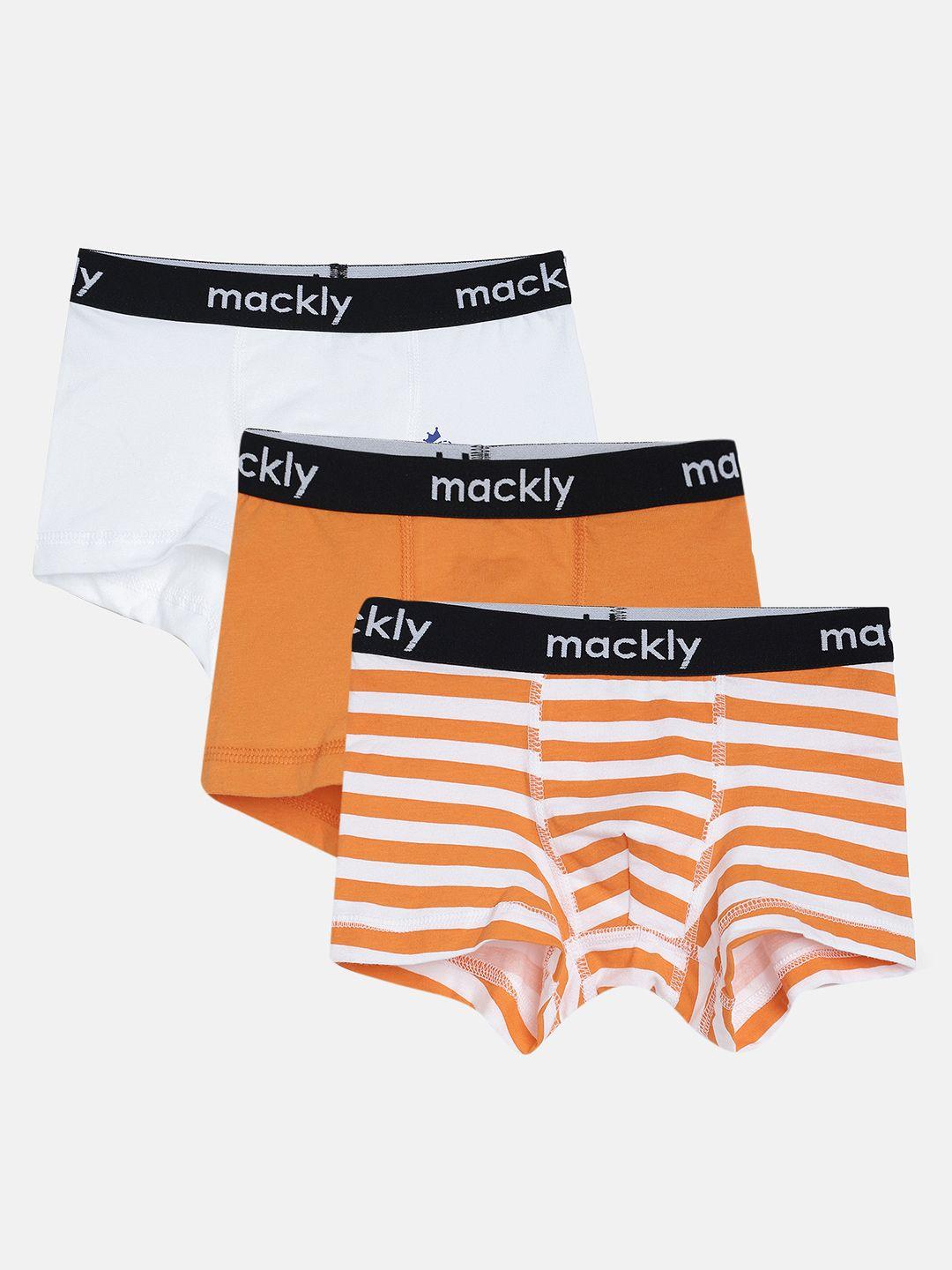 mackly boys pack of 3 trunks mb-18