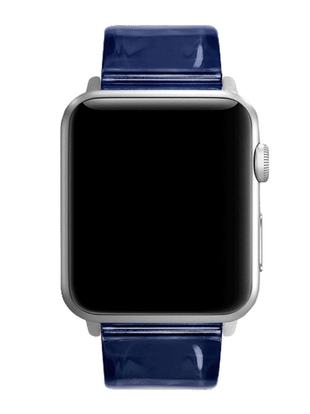 macmerise blue solid midnight apple watch strap