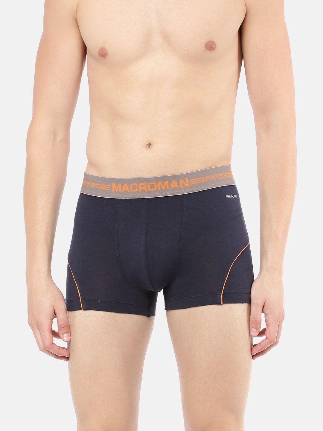 macroman m-series men anti microbial finish cotton sports trunk