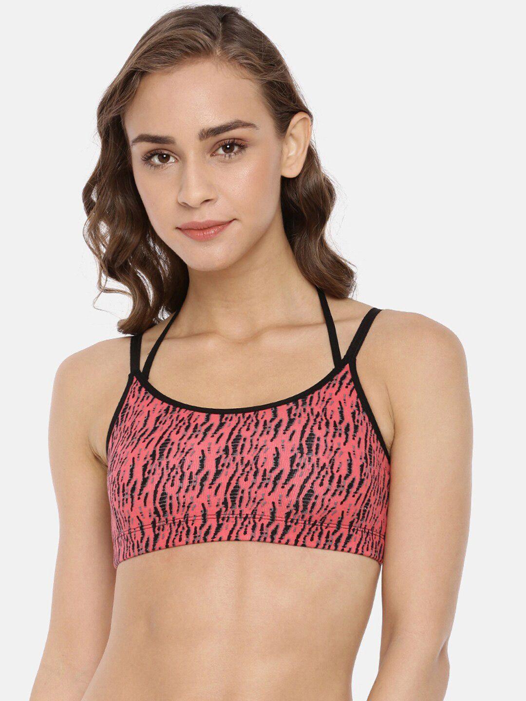 macrowoman w-series abstract printed full coverage beginners bra with all day comfort