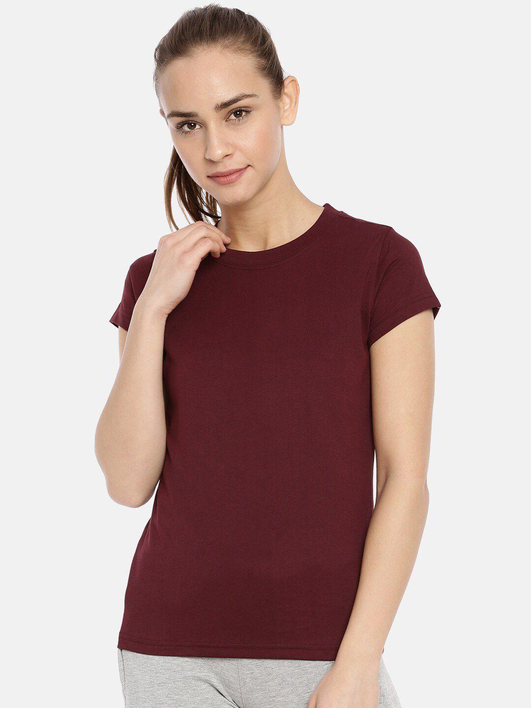 macrowoman w-series round neck pure cotton casual t-shirt