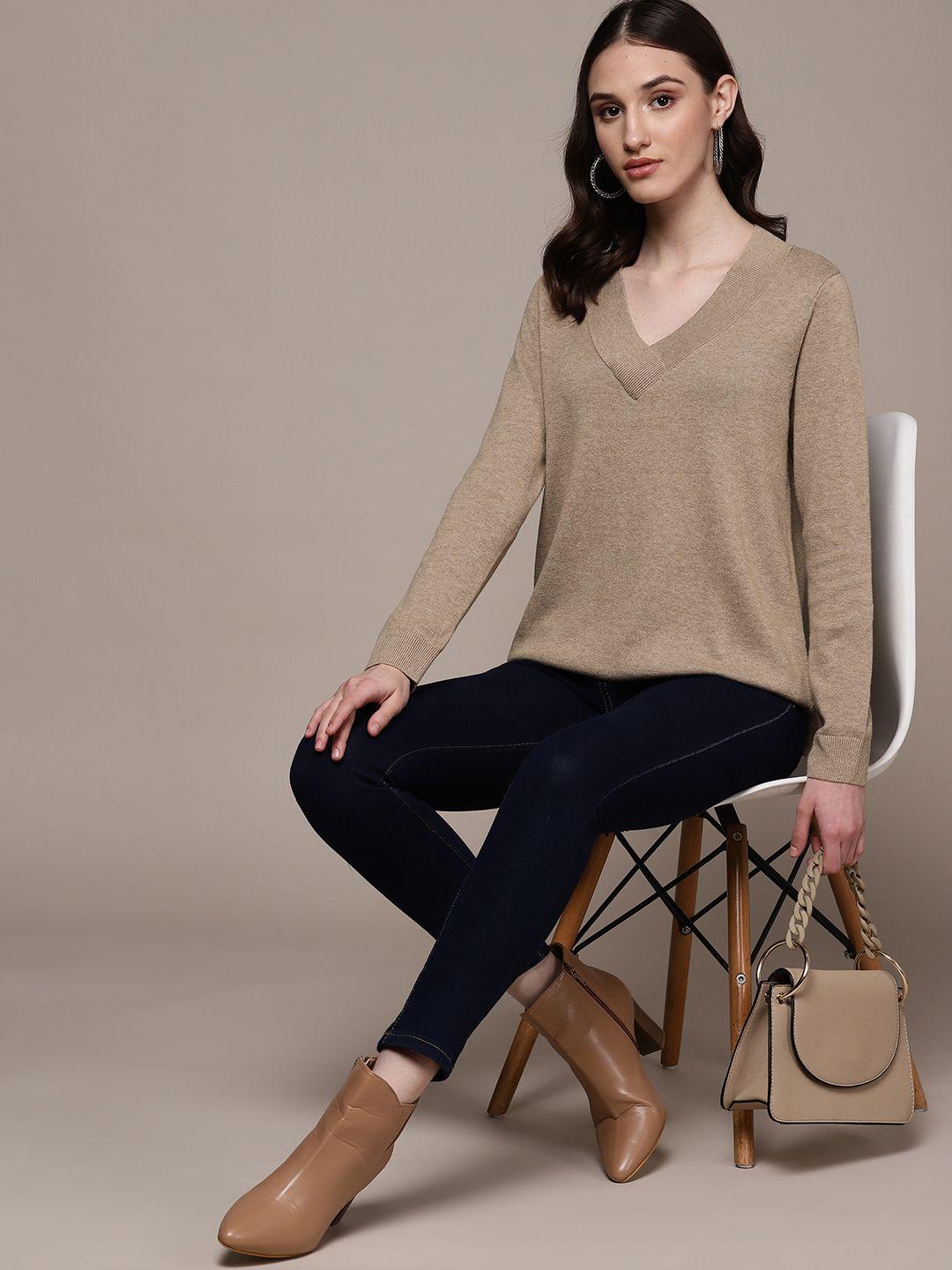 macy's karen scott women cotton v-neck sweater