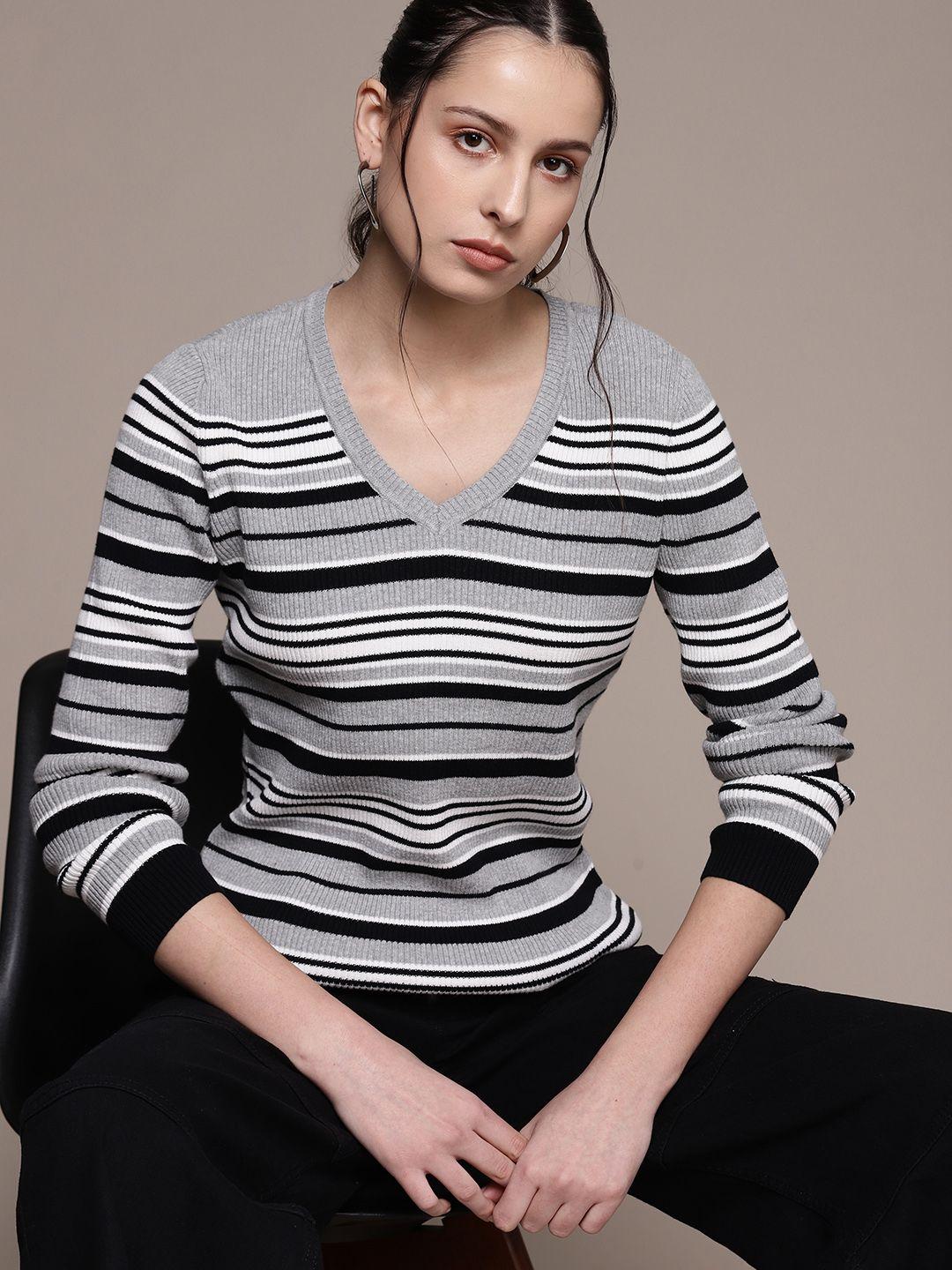 macy's karen scott women striped pure cotton pullover